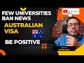 Few Universities Ban news- Don't Worry/ Be Positive / Hari Om Consultants
