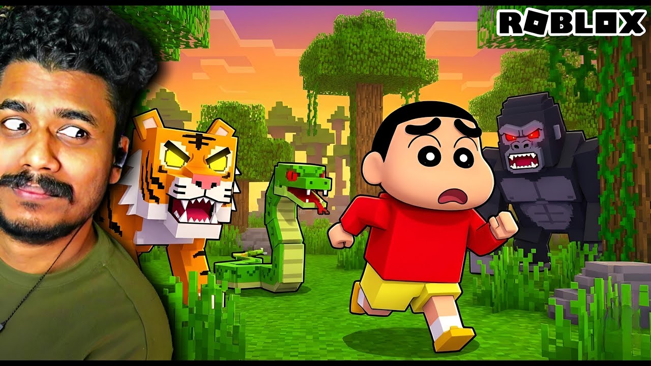 Escape From SCARY AMAZON FOREST in ROBLOX😱🔥