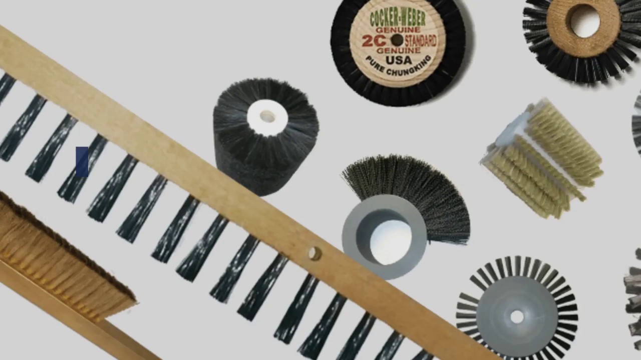 How to Select Industrial Brushes Cocker er Brush Company YouTube