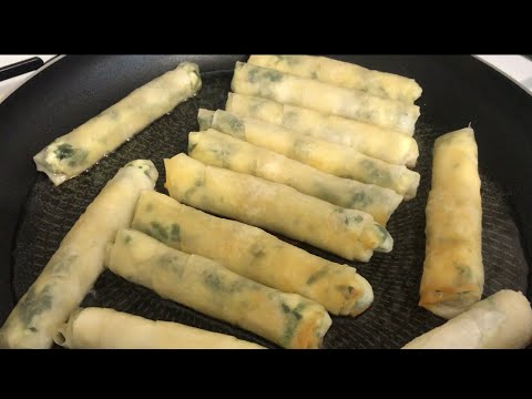 آموزش بورک اسفناج ترکیه ای با ترکیب دو پنیر و برش خمیر یوفکا جواد جوادی 1 1