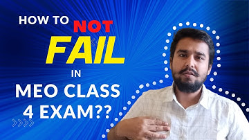How to NOT fail in MEO CLASS 4 Exam ??