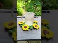 My crochet flower coasters that can turn to mini bouquets | Link in Bio