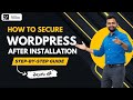 How To Secure WordPress After Installation |Step-by-Step Guide In Telugu #AIPDMA | #DigitalMarketing