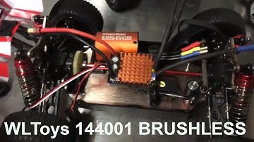 WLtoys 144001 Brushless Conversion Part III - Stripped Screws WARNINGS