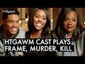 Viola Davis, Aja Naomi King and Rome Flynn Play Game of 'Frame, Marry, Kill'