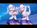 ミルティナちゃんと鹿島さんでChocolate Cream！〔MMD X-Over〕