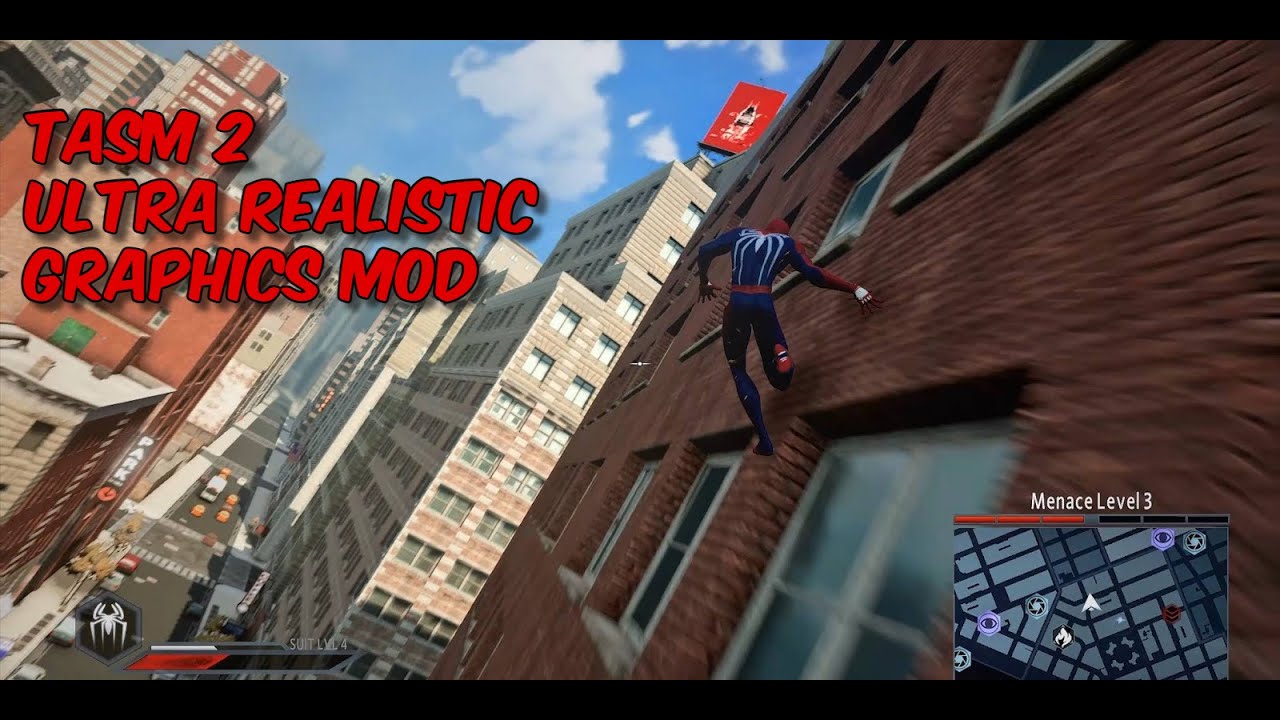 The Amazing Spider-Man 2 GFX Mod VS Normal