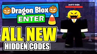 Dragon Blox (OCTOBER 2021) CODES *HALLOWEEN* ALL NEW ROBLOX Dragon Blox CODES