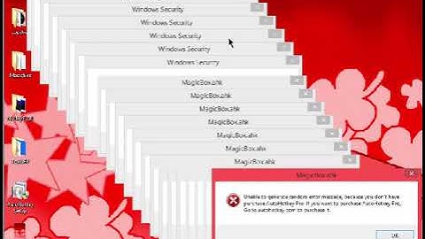 Windows 10 Build 9780 Crazy Error Maker