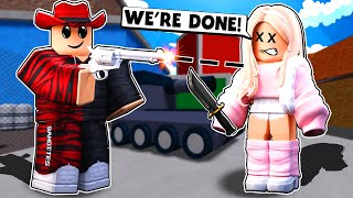 I 1v1&#39;d My GIRLFRIEND In Murder Mystery 2... (ROBLOX)