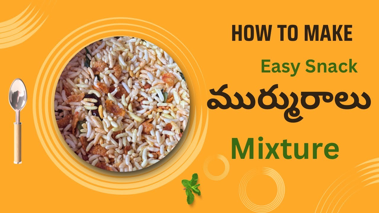 Mixture Snack Pattern Snack variety || చాట్ పాట్ ముర్మురాలు Mixture || Evening snack || My ...