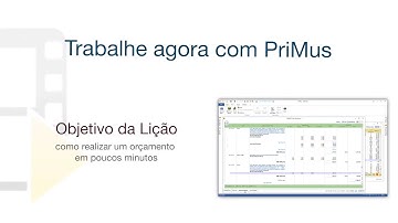 Vídeo Tutorial de PriMus - Trabalhe agora com PriMus - ACCA software