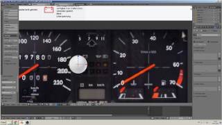 blender Tutorial Build a Car Part 13 (Speedometer)