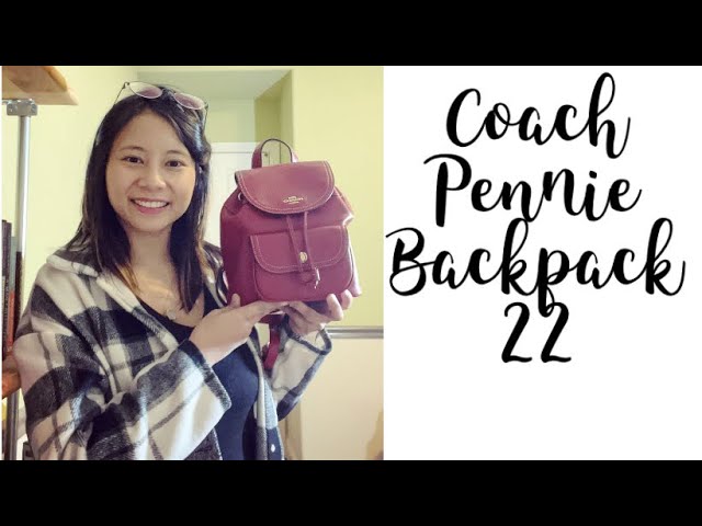Coach Pennie Backpack 22 Review 