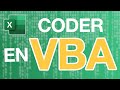 Comment coder en vba dans excel