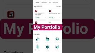 My Portfolio Mutual fund today #sip #mutualfunds #shorts #investing #portfolio #trader #trading