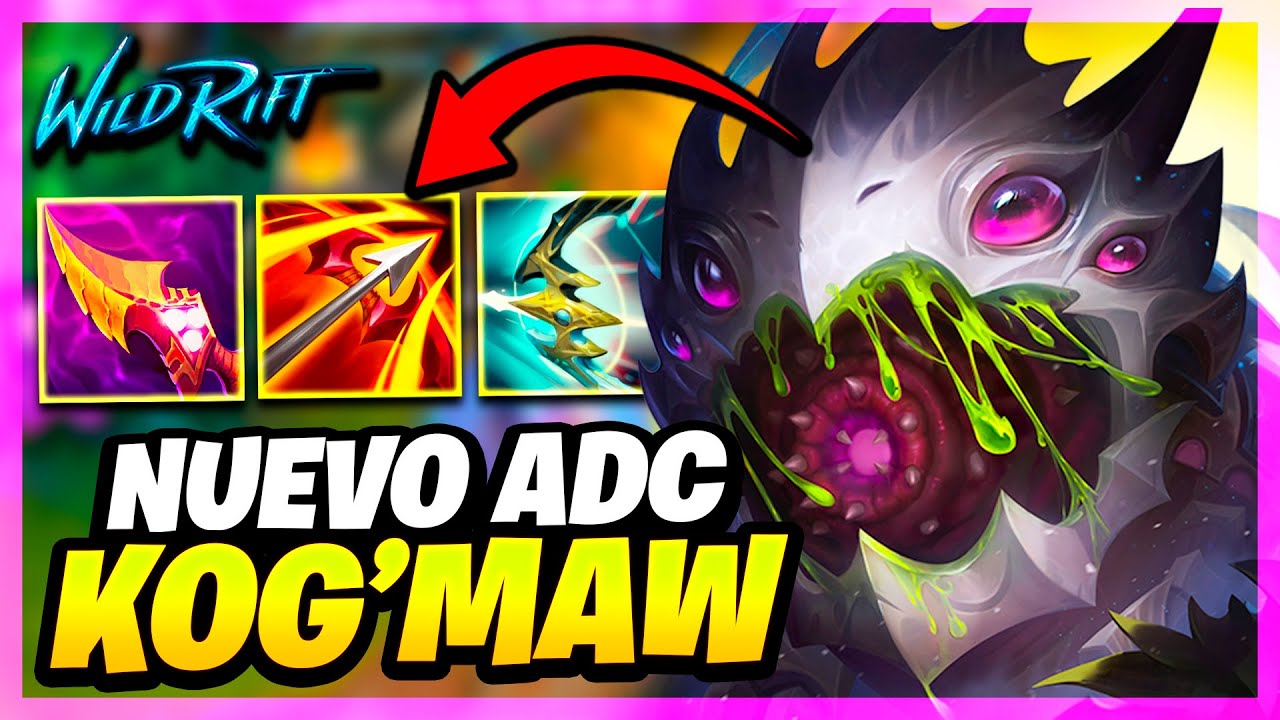 Kog Wild Rift 😱NUEVO CAMPEON KOG'MAG! EL CARRY MAS ROTO DE LATE | Wild Rift - YouTube