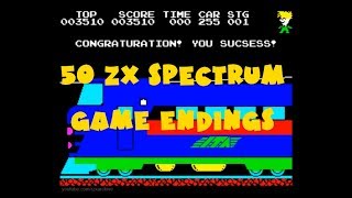 50 ZX Spectrum Game Endings