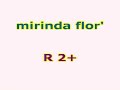 Mirinda flor' (akompano kun teksto)