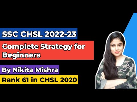 How to prepare for SSC CHSL 2023 | SSC CHSL strategy 2023 for beginners ...