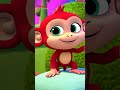 Fünf Kleine Affen - Five Little Monkeys | Nursery Rhymes for Children's | Galatta Kids | Shorts