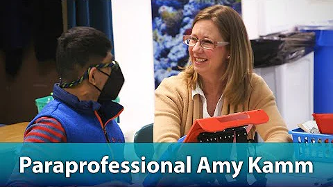 Paraprofessional Amy Kamm