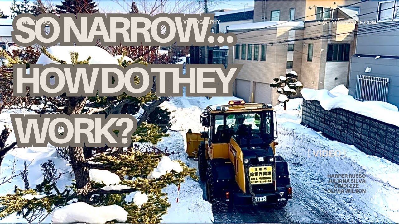 Narrow Private Road Snow Removal | Dozer & Excavator Teamwork ❄️🚜