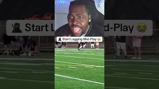 “🥷 Start Lagging Mid-Play”😭 #footballtiktok #reaction #funny #reactionvideo #fyp