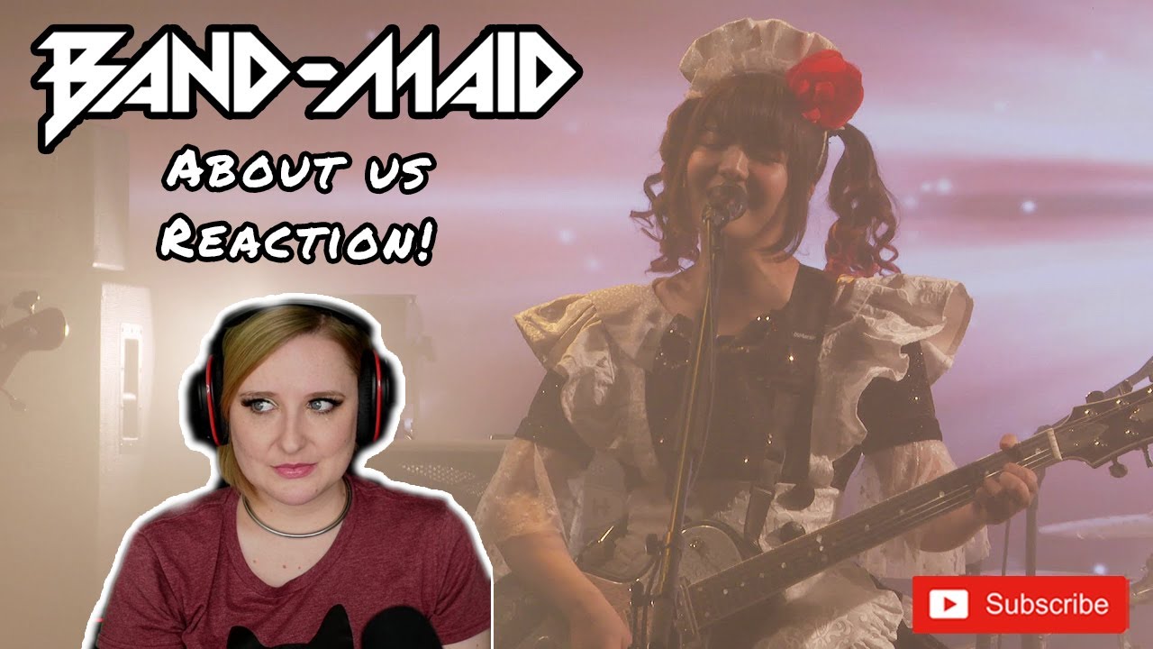 BAND-MAID - About Us (Official Live Video) | REACTION