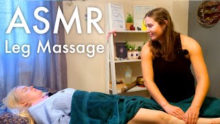 Reflexology and leg massage treatment with JAZZMUTCHHOLISTICS (Unintentional ASMR, Real person ASMR)