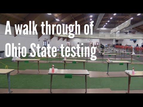 A walk through of Ohio State testing