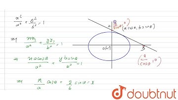 The minimum area of the triangle formed by the tangent to (x^2)/(a^2)+(y^2)/(b^2)=1\r\nand the ...