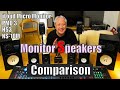 【4 Monitor Speakers】比較！HS3, NS-10M PRO, PM0.3, iLoud Micro Monitor／モニタースピーカー比較