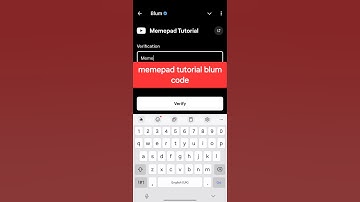 Memepad tutorial blum code telegram #blum #telegram #tap2earn #play2earn #crypto #bitcoin #toncoin