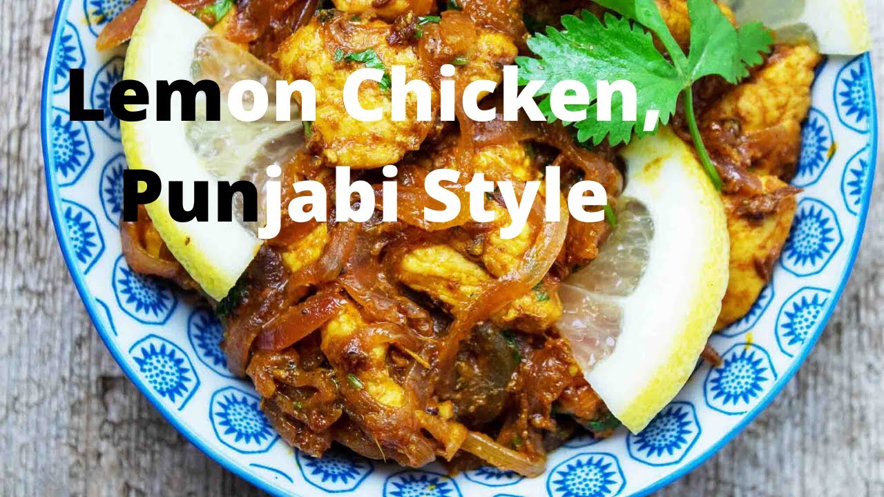 Lemon Chicken Punjabi Style/ Lemon Chicken /Indian Lemon Chicken/How To
