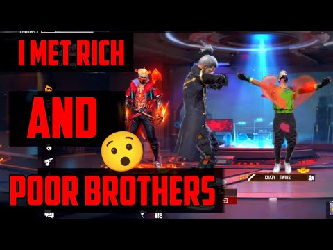 I Met Rich And Poor Brothers ?? || #shorts #factfire #freefireprankvideo