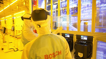 Bosch wafer fab Dresden: Welcome to the factory of the future