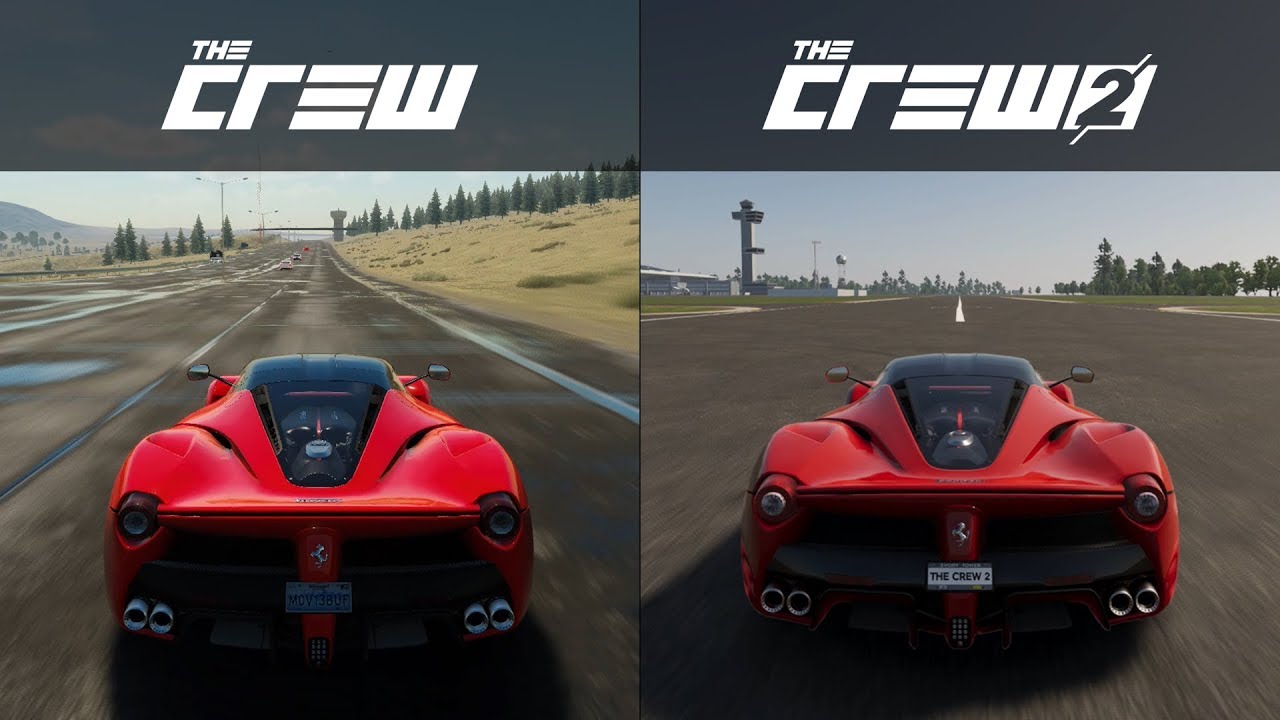 The Crew Vs The Crew 2 - Ferrari Laferrari - Sound Comparison - Youtube