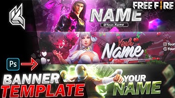 BANNERS TEMPLATES FREE FIRE / PHOTOSHOP 2021/ KRONER