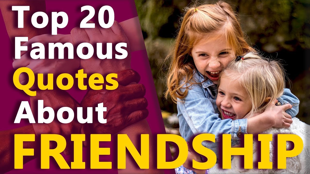 Top 20 Heart Touching Friendship Quotes for Best Friends | Inspirational and Motivational
