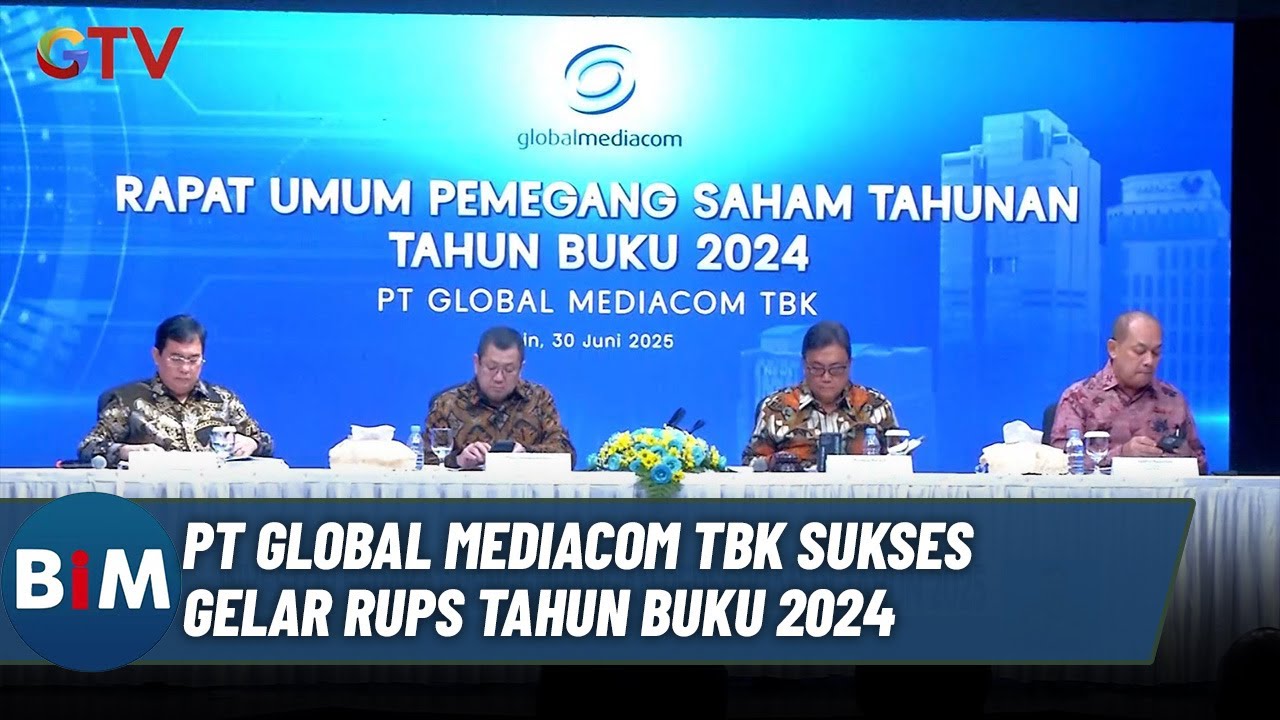 Vb Rups Bmtr RUPS BMTR Tahun Buku 2024 | BIM | 04/07 - YouTube