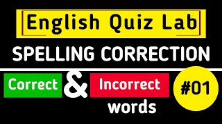 Incorrect & Correct Spellings | Spelling Correction | Confusing Spellings | #shorts