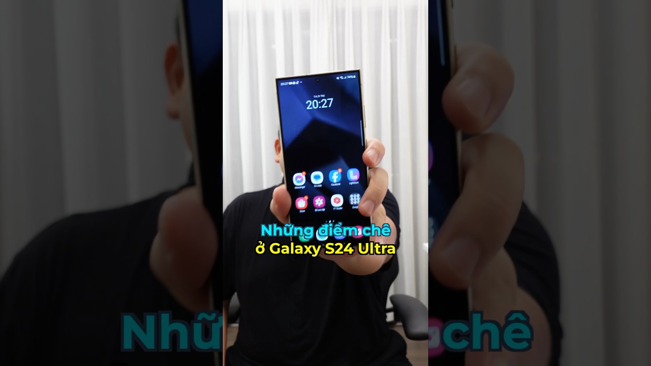 Things to dislike about Galaxy S24 Ultra #shorts - youtube