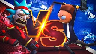 Rick and Morty are really good in MultiVersus (high level gameplay)