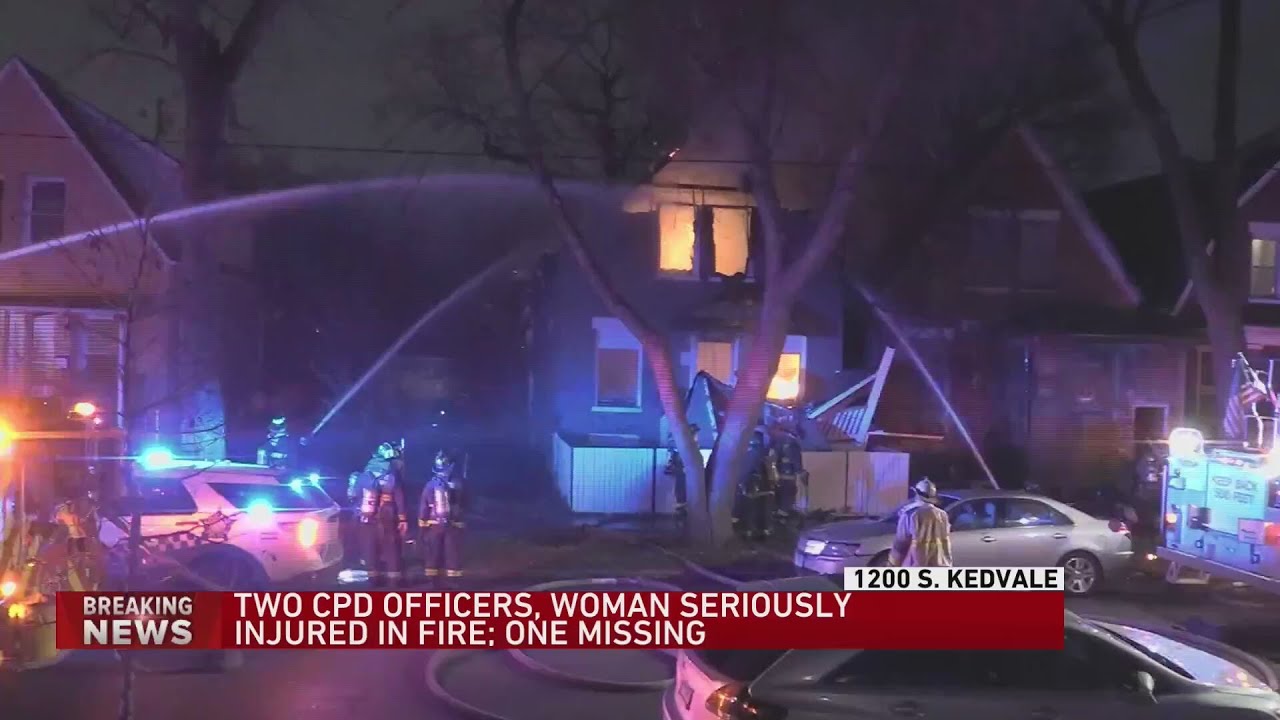 2 Chicago officers among 3 seriously injured in house fire on West Side ...