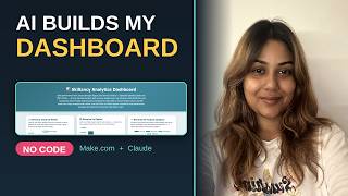 Make.com No-Code AI Dashboard: I Turned a Spreadsheet Into a Live Dashboard in Minutes