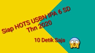 Pembahasan Soal HOTS UN IPA Kelas 6 SD