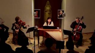 クラヴィーアとヴァイオリン、チェロのためのトリオ　変ロ長調　K.15　第2楽章（Vn. 若松夏美，Vc. 鈴木秀美） - 演奏動画のサムネイル