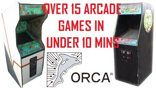 Over 15 Orca Arcade Games In Under 10 Minutes
This video features gameplay footage and flyers from over 15 different games by the obscure Orca Corporation in less than 10 minutes.
Join this channel to get access to perks:
https://www.youtube.com/channel/UCYTgDQWuWvmDdVSP8cl2NoA/join
#arcade #arcadegames #gameplay Over 15 Orca Arcade Games In Under 10 Minutes
