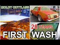 ABANDONED Barnyard Find | Nasty Moldy Cutlass | First Wash In 20 Years | Car Detailing Restoration!!